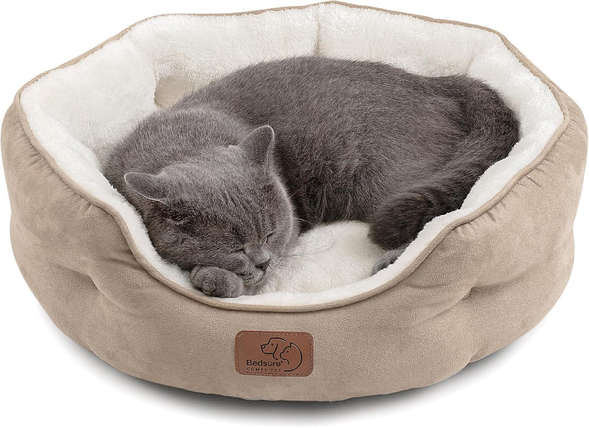 ¡Cama super Cómoda para el mas pequeño del Hogar! 20 Pulgadas, color Camel. Tu Mascota ¡Te lo Agradecerá!