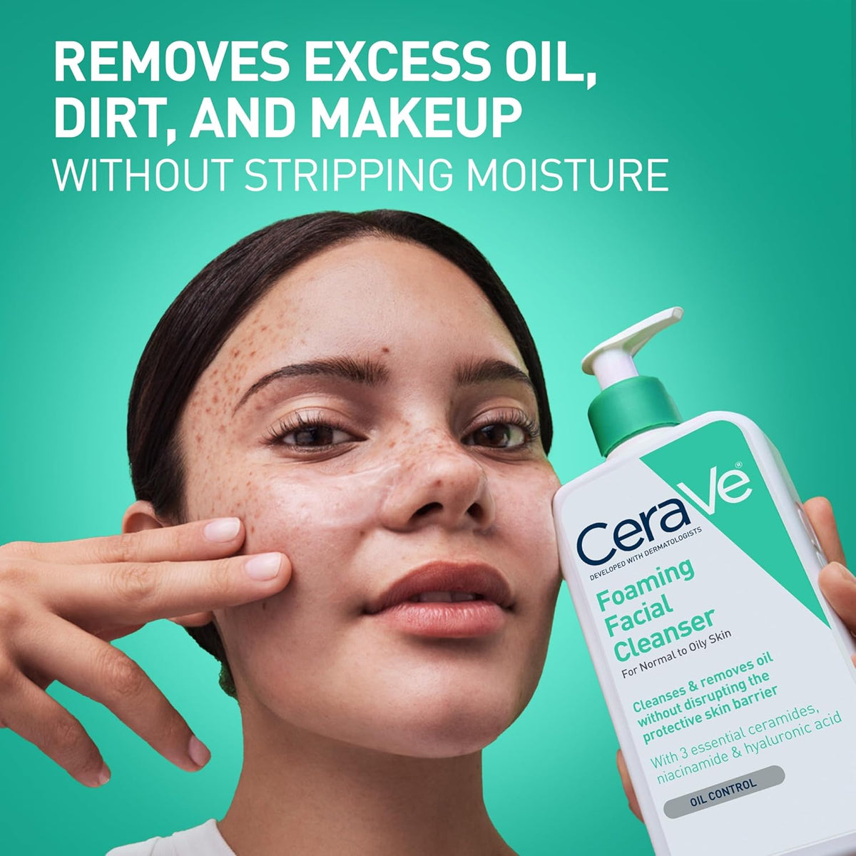 Limpiador Facial Espumoso, cuida y protege tu piel grasa con este Limpiador, lo que tu piel buscaba. 