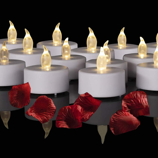 ¡Velas Led con buena iluminación! Perfectas para Decoración. (Velas a pilas)  